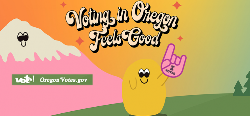 Voting in Oregon Feels Good