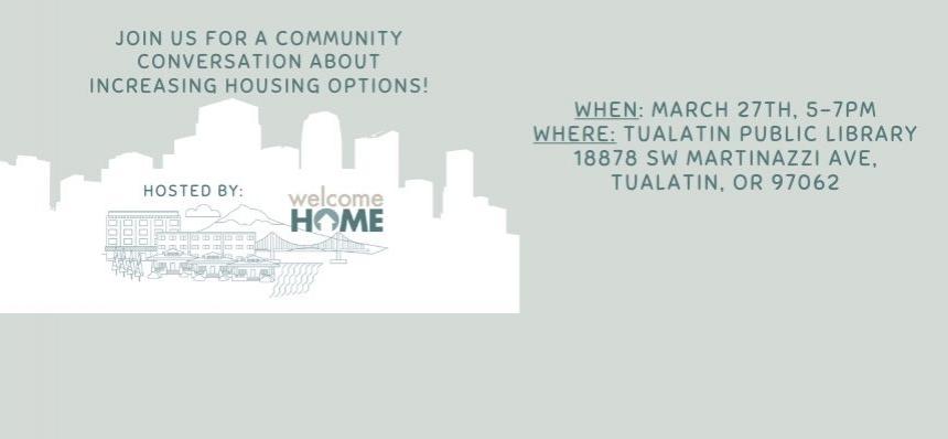 Welcome Home Housing Discussion