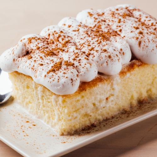 Authentic Tres Leches Cake - Cool & Custardy - That Skinny Chick Can Bake